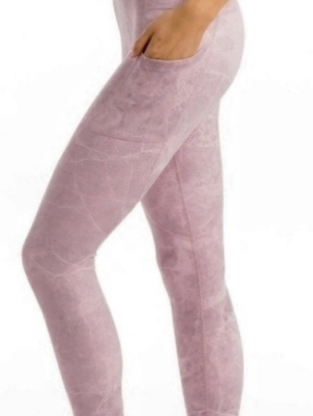 ZYIA Active Digital Granite pink women’s leggings size 4